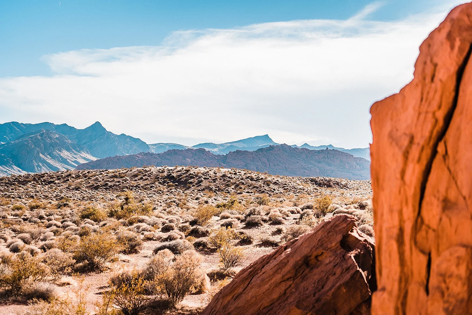 Valley of Fire Elopement Location Seven Sisters